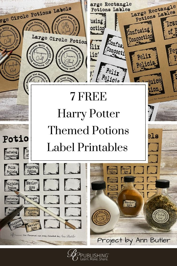 7 Harry Potter Themed Potions Label Printables - Bella Crafts throughout Harry Potter Potion Labels Free Printables