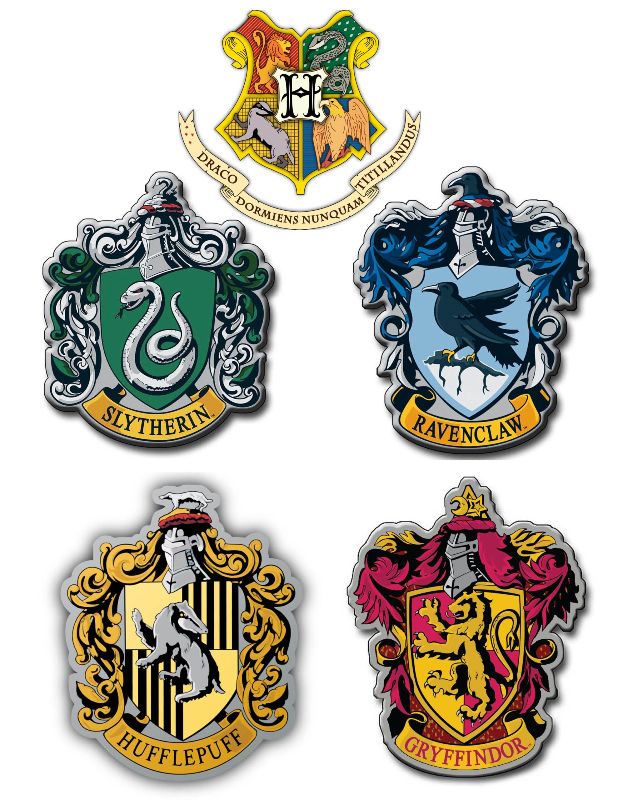 8 个Harry Potter 点子| 哈利波特, 霍格華茲, 童年记忆 throughout Printable Harry Potter House Crests