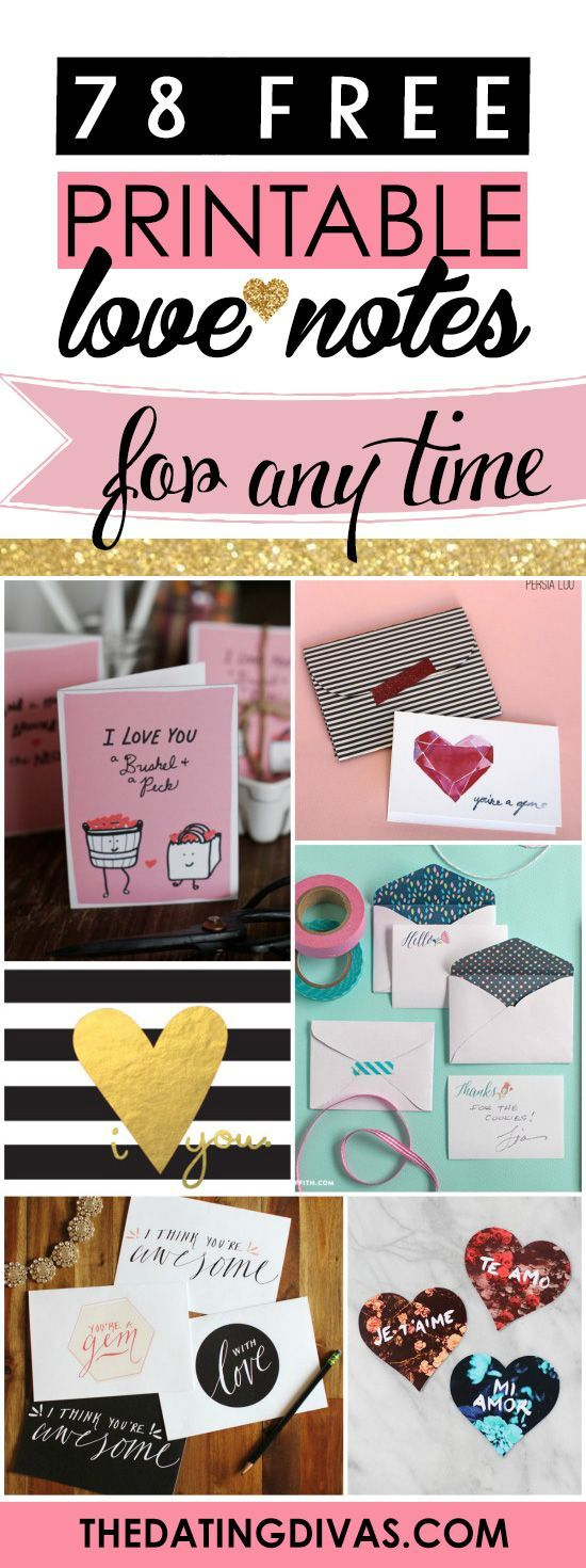 82 Free Printable Cards &amp;amp; Love Notes with regard to Free Printable Love Notes