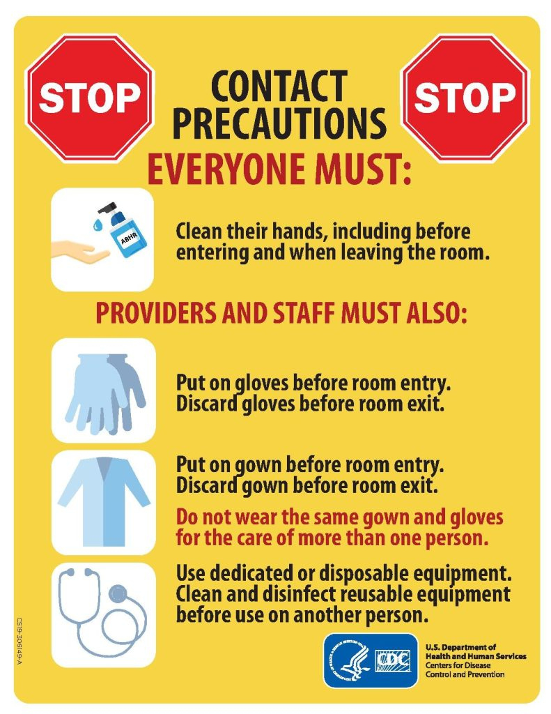9.6 Preventing Infection – Nursing Fundamentals with Neutropenic Precautions Sign Printable Free