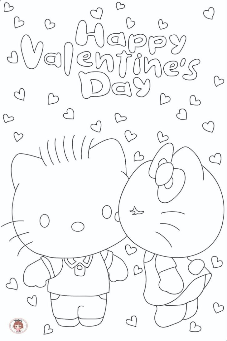 Hello Kitty Valentines Printable