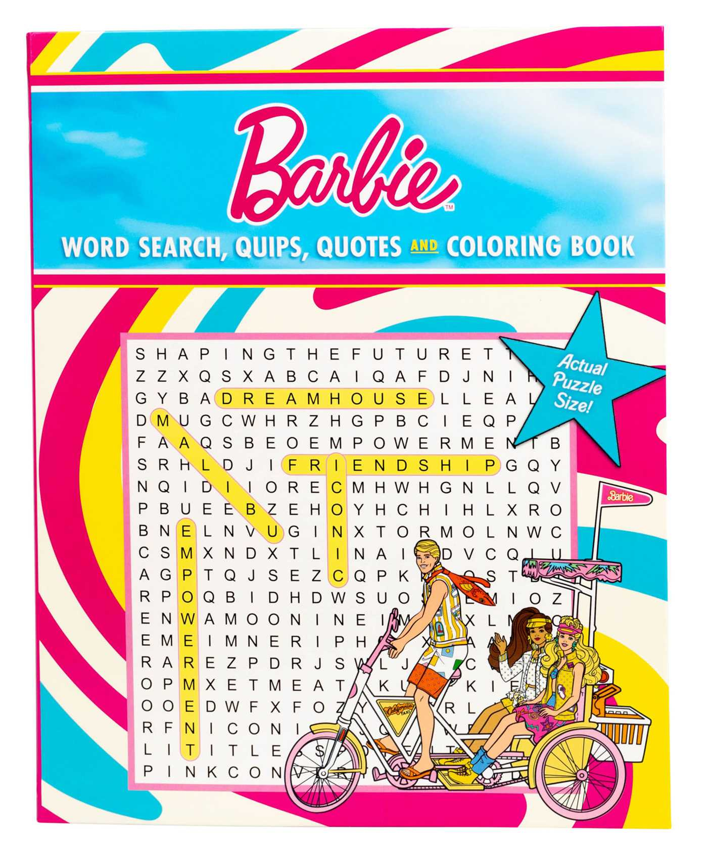 Barbie Word Search, Quips, Quotes, And Coloring Book | Book within Barbie Word Search Printable