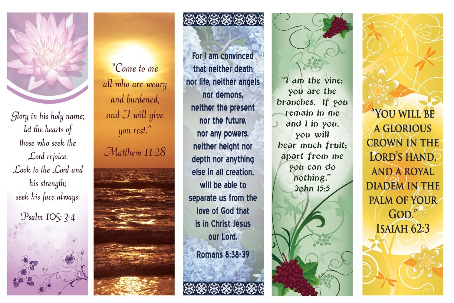 Bible Bookmarks Free Printable - Printable Design Resources intended for Free Christian Printable Bookmarks