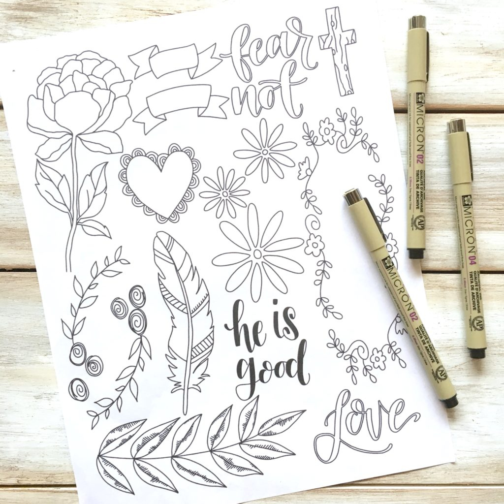 Bible Journaling When You Are Not Artistic - Plus A Free Printable throughout Free Printables For Bible Journaling