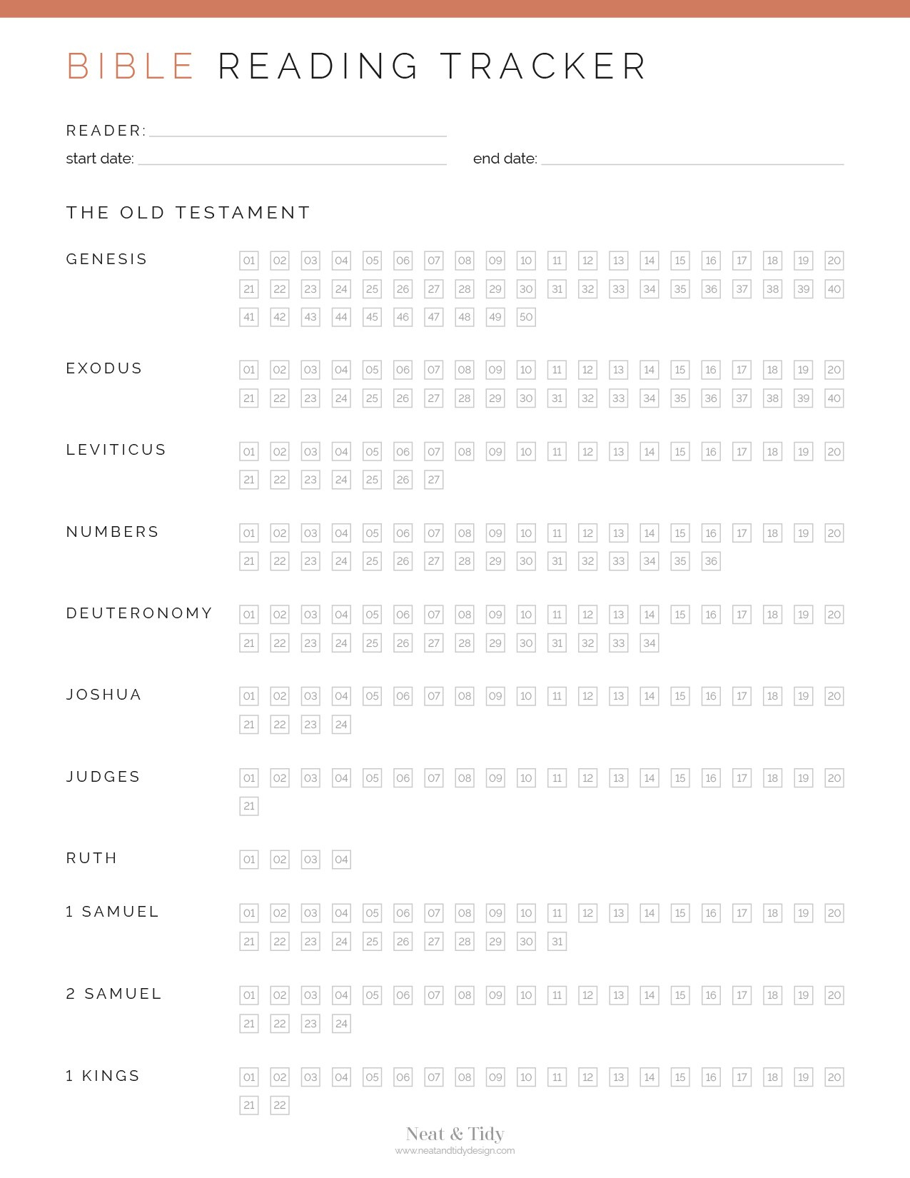 Bible Reading Tracker pertaining to Bible Reading Tracker Printable Free