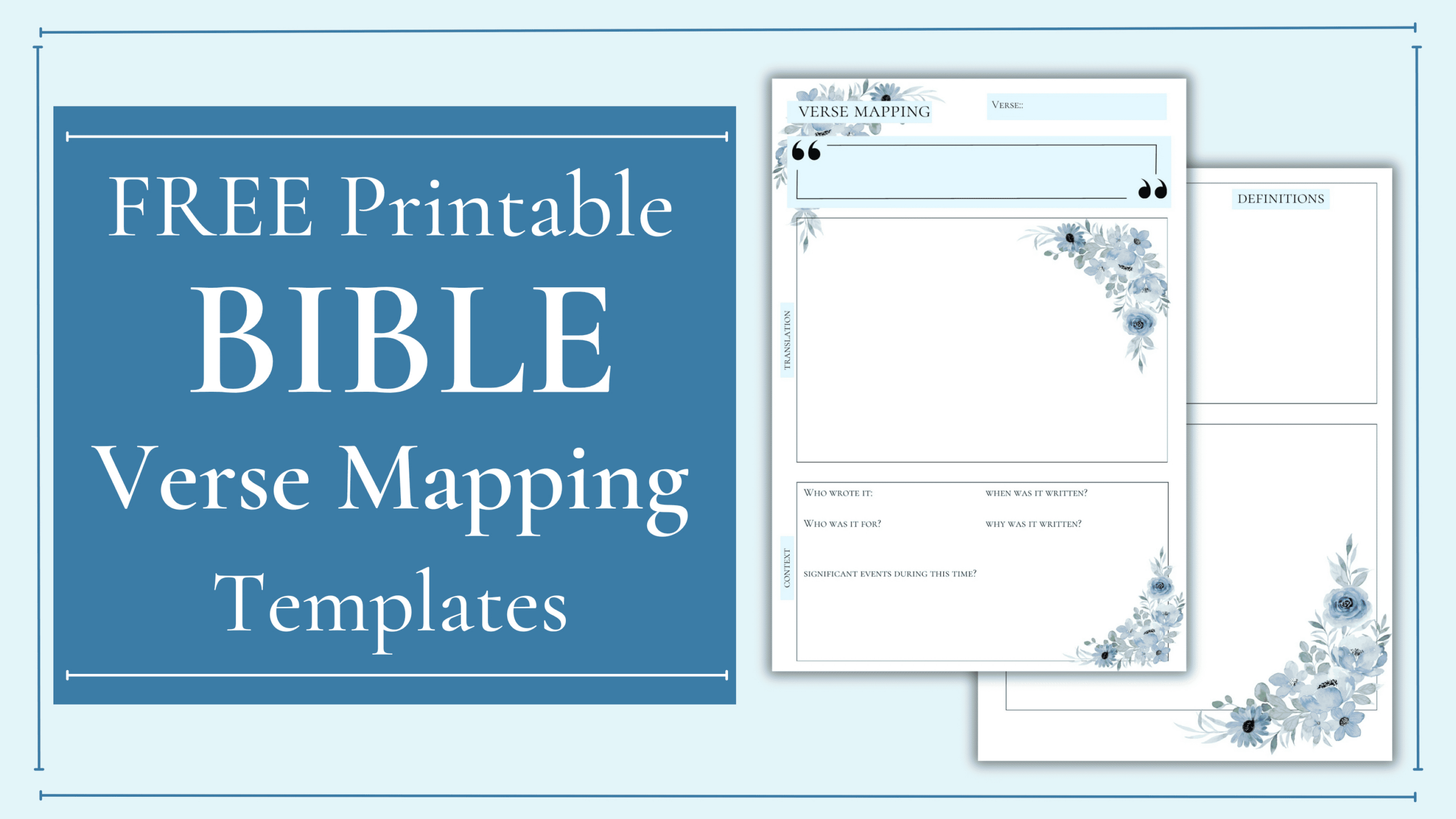 Bible Verse Mapping Templates throughout Free Bible Verse Mapping Printable