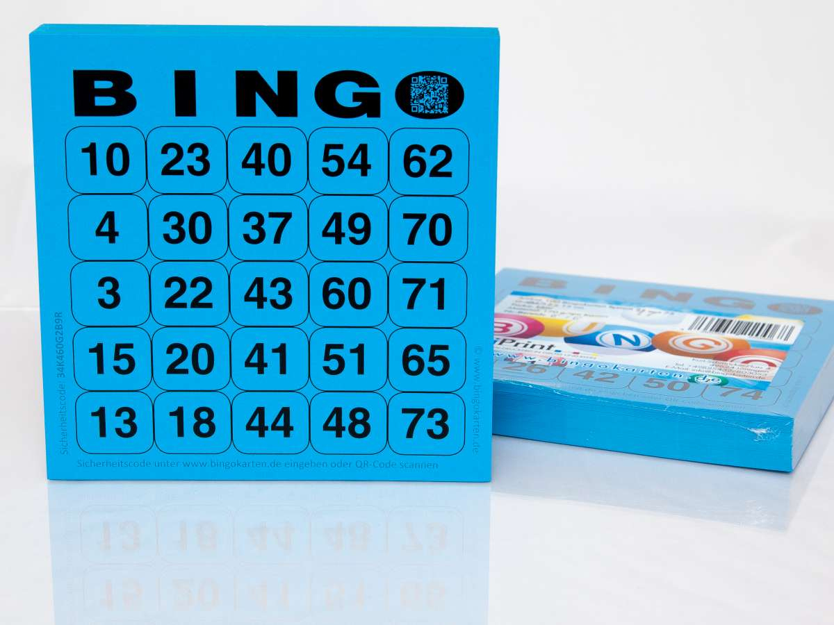 Bingokarten Für Das Bingo Spiel Mit 75 Kugeln | Bingokarten Von with regard to Bingo Punch Out Cards