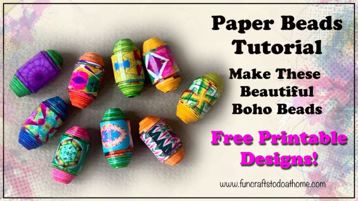 Free Printable Paper Bead Patterns