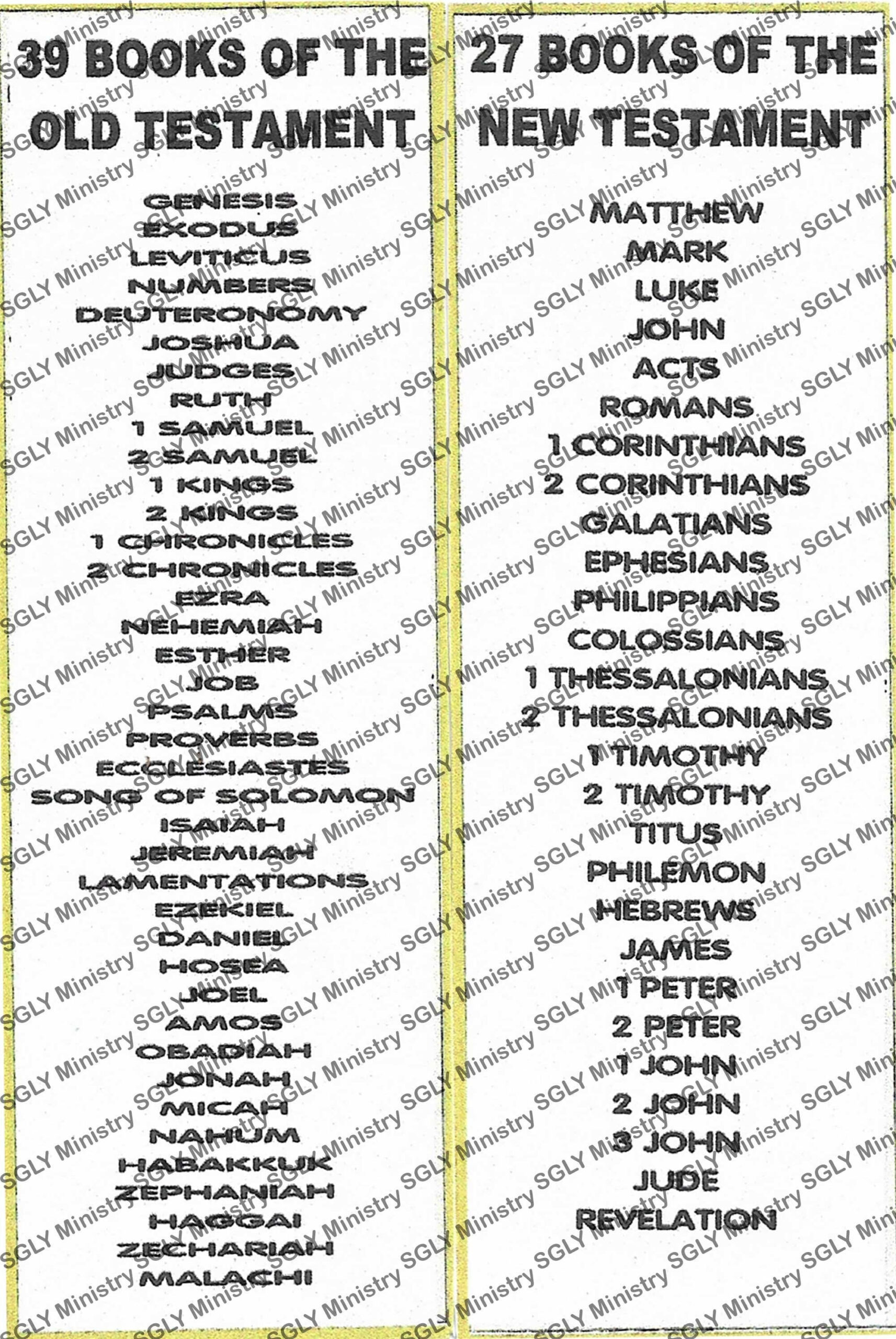 Books Of The Bible Bookmarks (10) Printable Bookmarks - Digital regarding Printable Books Of The Bible Bookmark