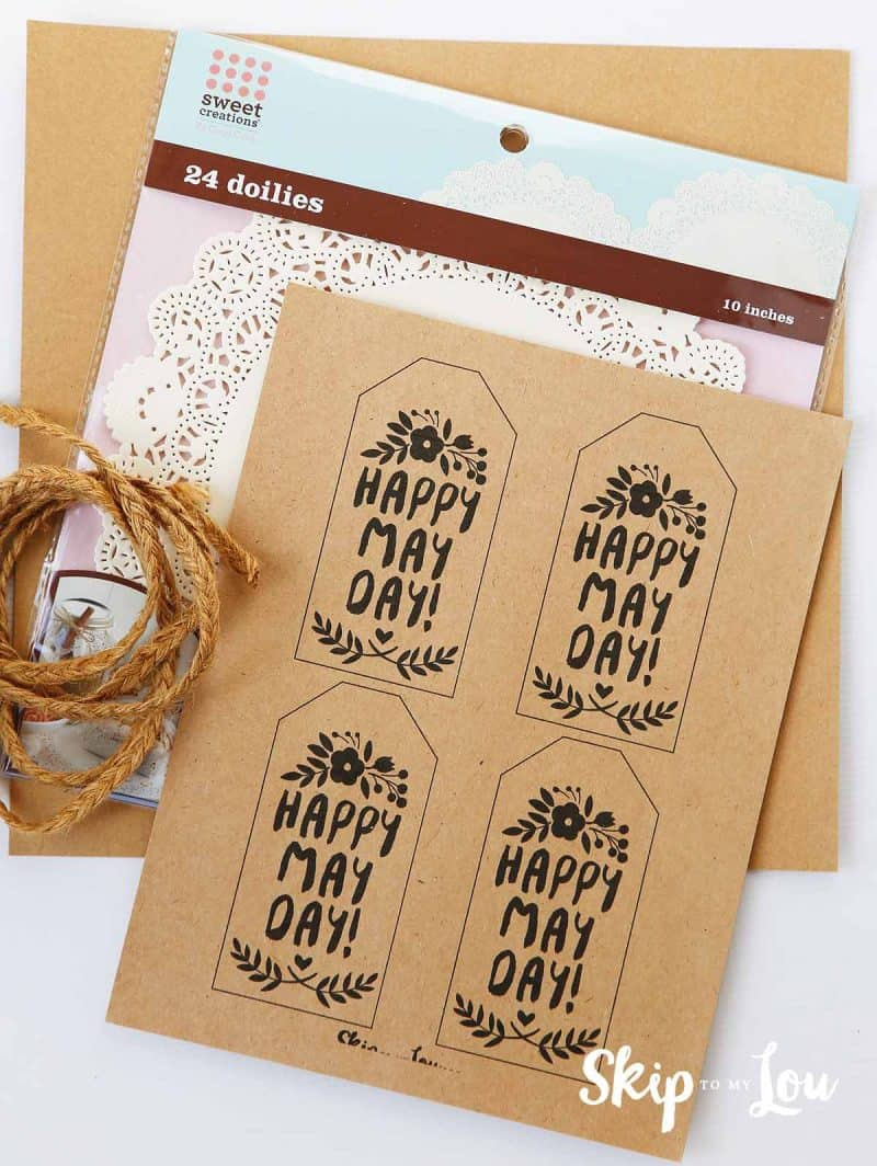 Celebrate May Day With These Cute May Day Printable Gift Tags regarding Free Printable May Day Tags