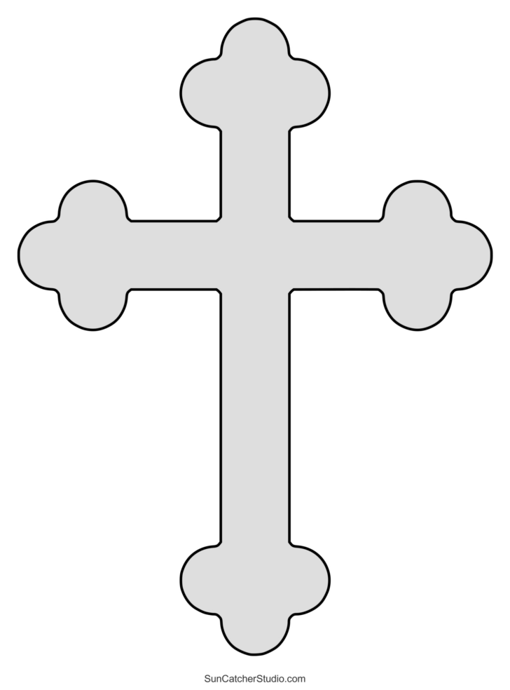 Free Printable Scroll Saw Cross Patterns