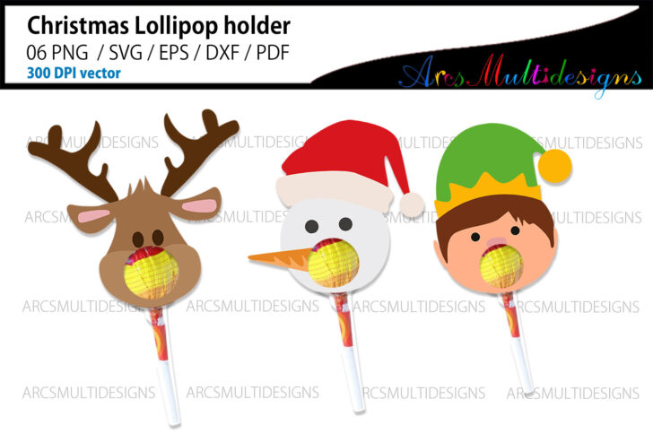Printable Lollipop Holder Template