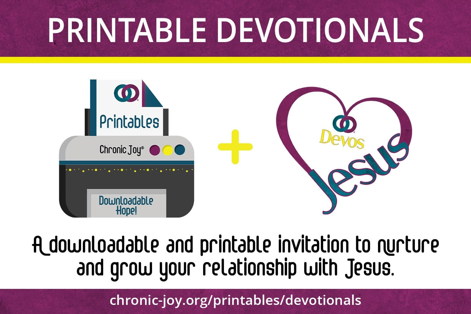 Chronic Joy® Printable Devotionals inside Free Printable Devotions For Seniors