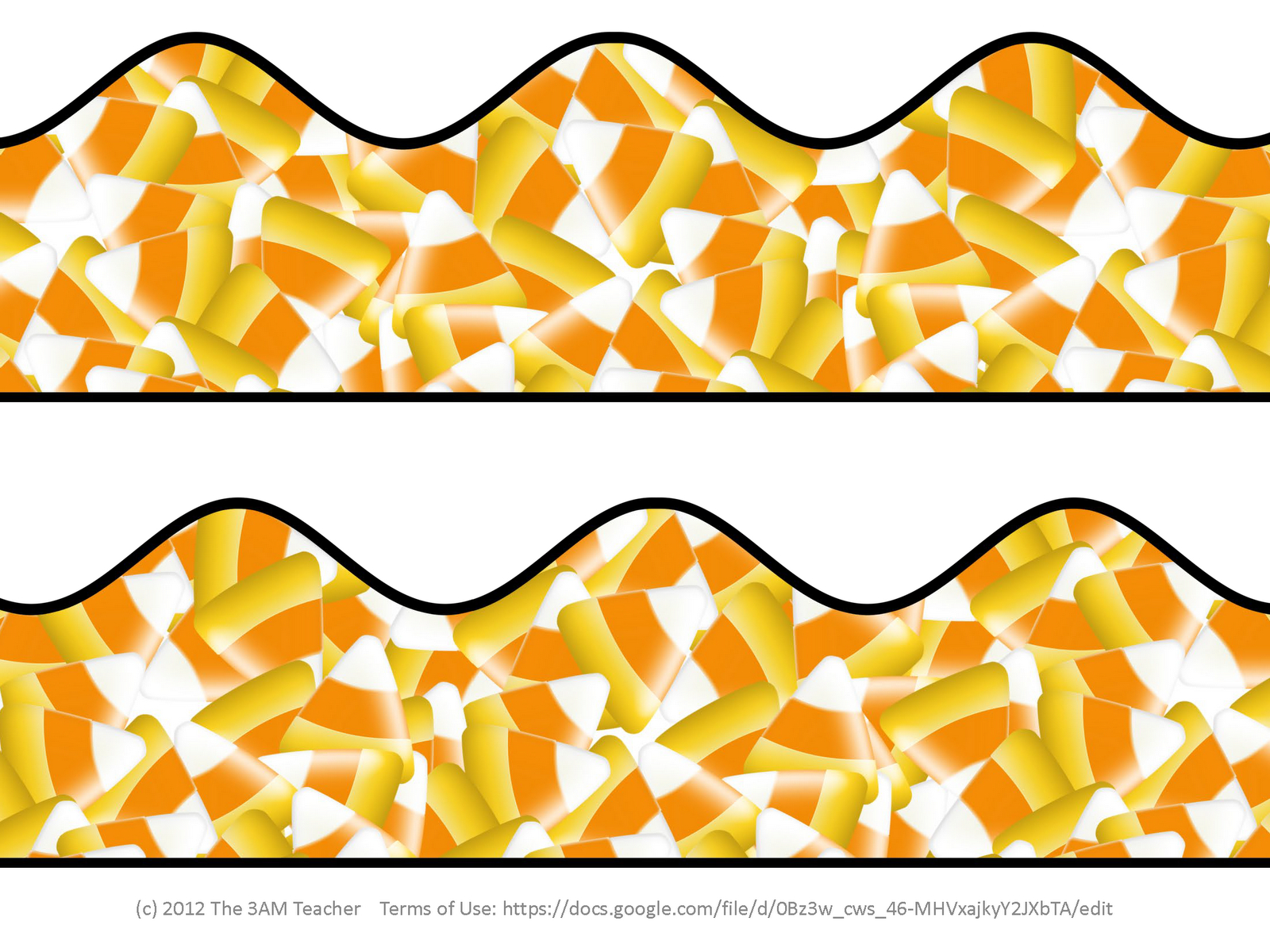 Classroom Freebies Too: Printable Bulletin Board Borders - Fall Themed with regard to Free Printable Borders For Bulletin Boards