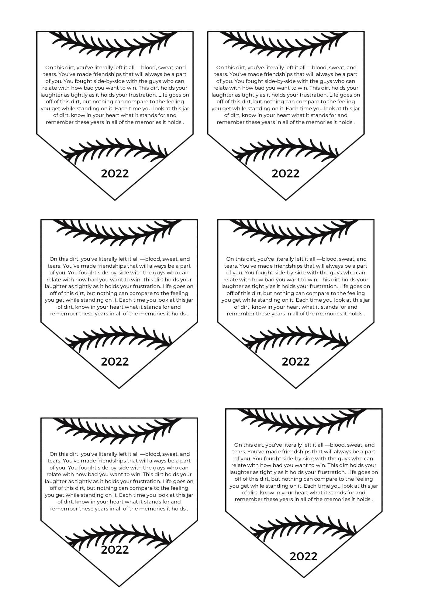 Confessions Of A Sports Mama: Team Mama Idea: Free Baseball inside Softball Dirt Poem Printable Free