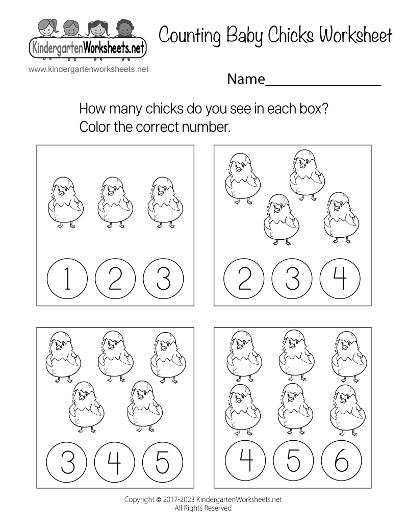 Counting Baby Chicks Worksheet - Free Printable, Digital, &amp;amp; Pdf within Chicken Missing Numbers Worksheet