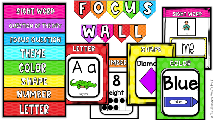 Free Focus Wall Printables