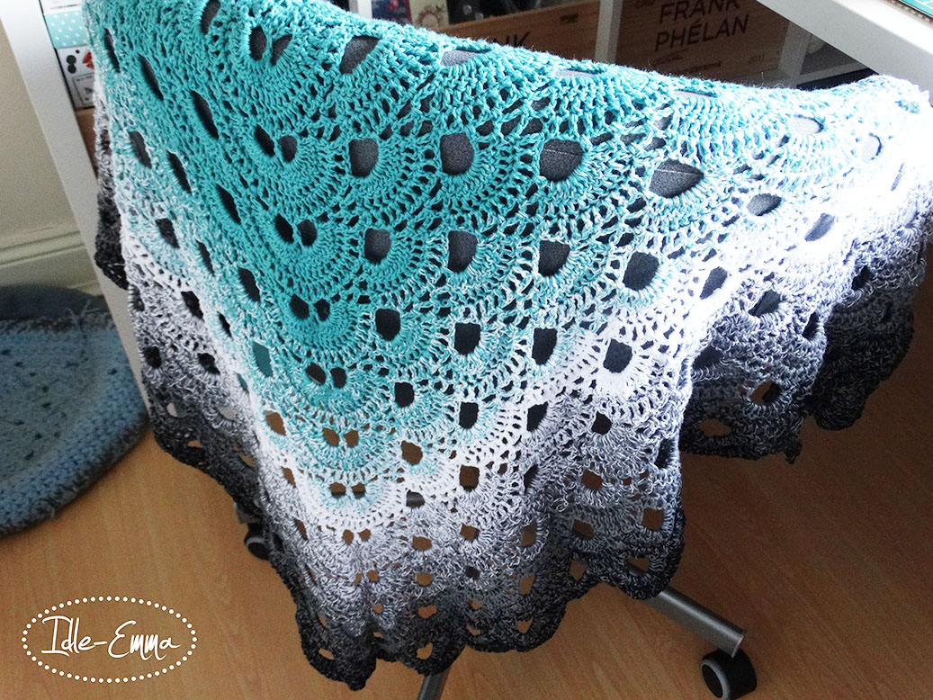 Crocheting The Virus Shawl And Scarf – Puddleside Musings with regard to Free Printable Crochet Virus Shawl Pattern