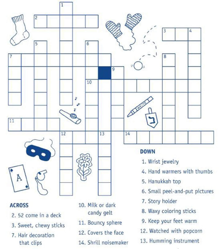 Crossword Puzzles For Kids Printable