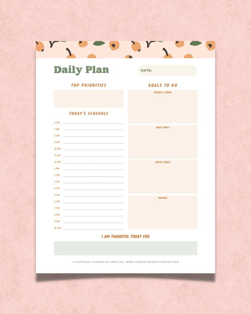Cute Free Printable Life Planner Pdf To Organize Your Life with regard to Life Planner Printables Free