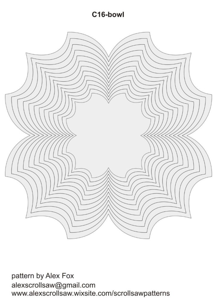 Printable Scroll Saw Basket Patterns Free