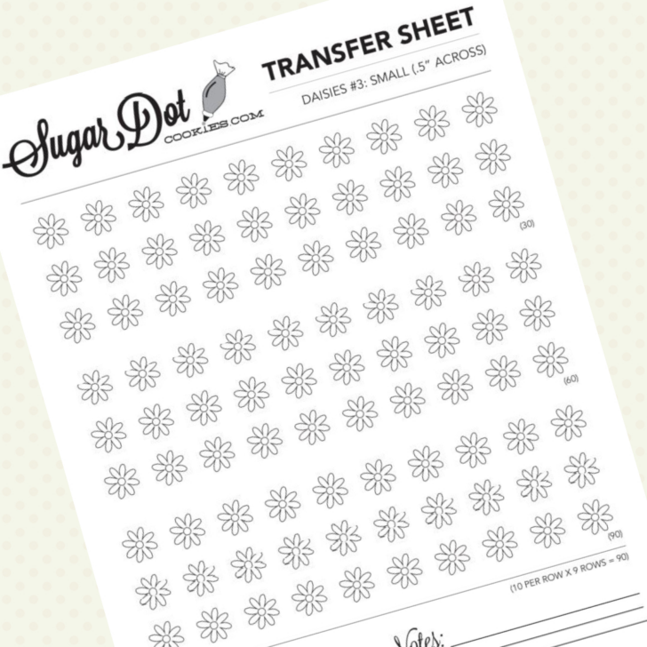 Free Printable Royal Icing Transfer Sheets