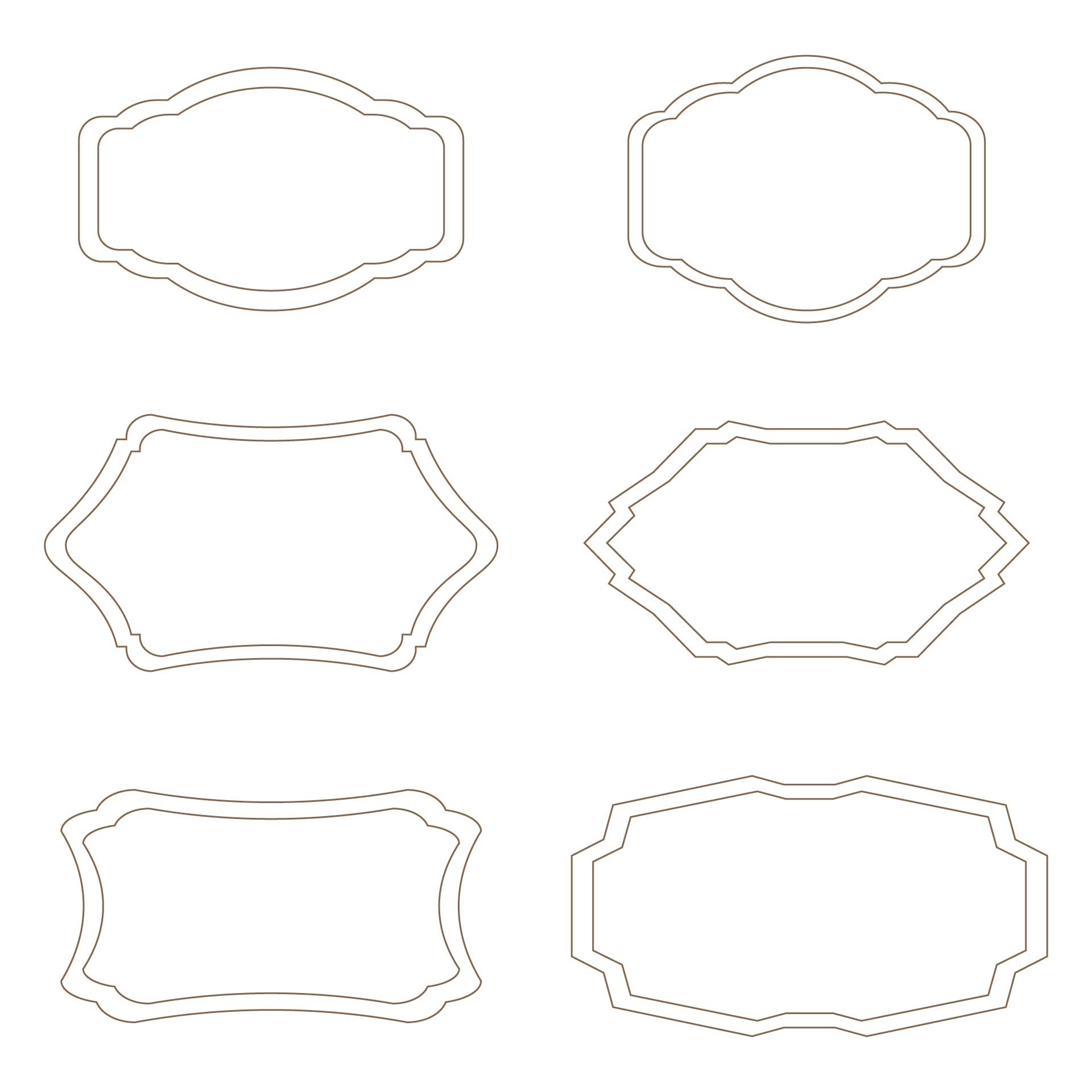 Deer Plaque Template - 10 Free Pdf Printables | Printablee with Free Printable Printable Deer Plaque Template