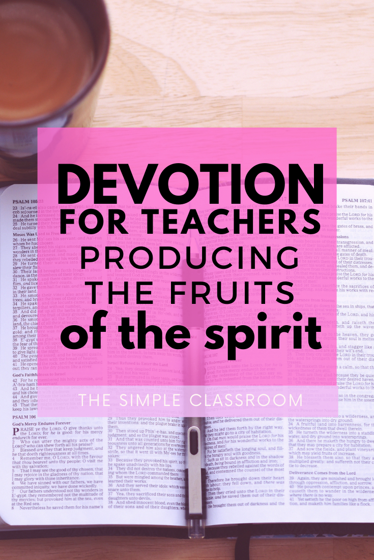 Devotions For Teachers — The Simple Classroom throughout Free Printable Devotions For Teachers