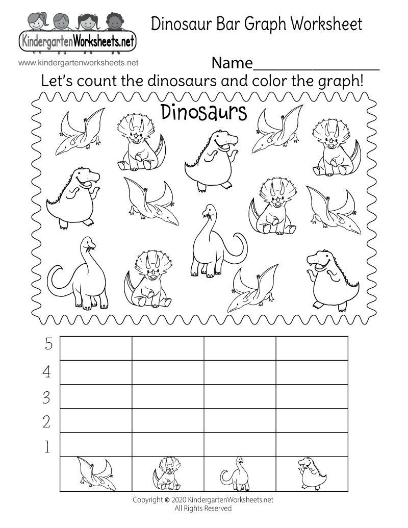 Dinosaur Bar Graph Worksheet - Free Printable, Digital, &amp;amp; Pdf regarding Printable Farm Animals Bar Graph Worksheet