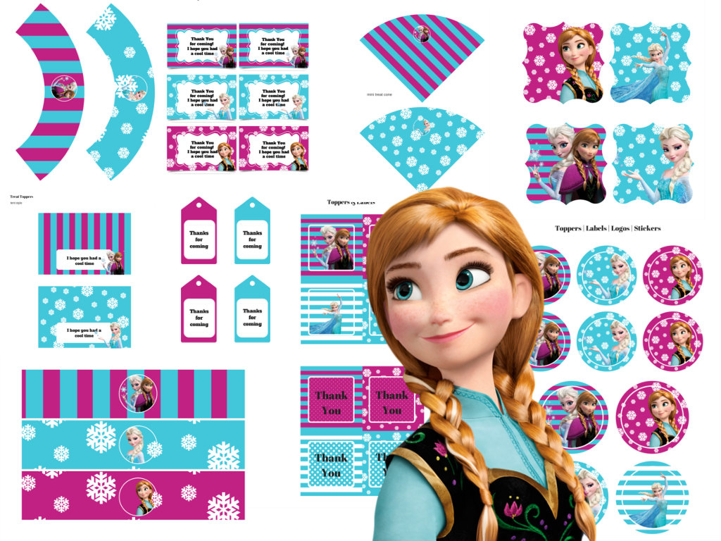 Disney Frozen Party Package - Magical Printable regarding Frozen Free Printables Birthday