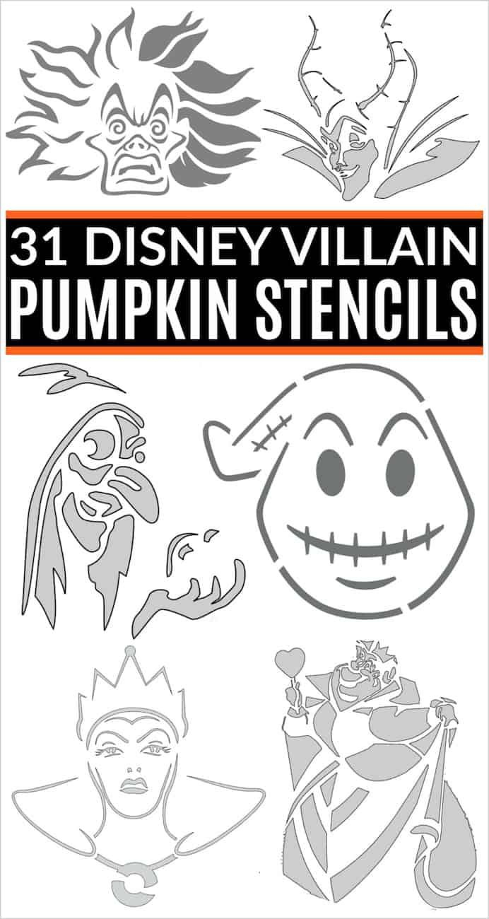 Disney Villain Pumpkin Stencils intended for Free Printable Corpse Bride Pumpkin Stencil