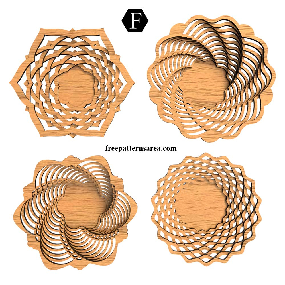 Diy Woodworking Projects: Laser Cut &amp;amp; Scroll Saw Bowl Patterns throughout Printable Scroll Saw Basket Patterns Free