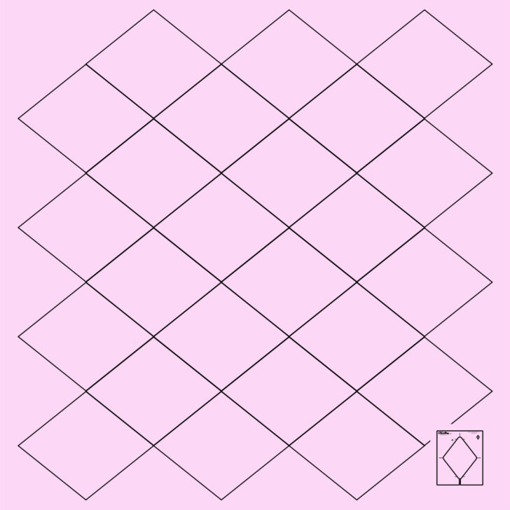 Free Printable 60 Degree Diamond Template