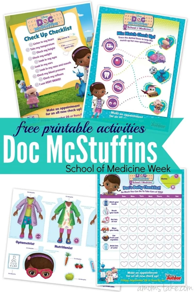 Doc Mcstuffins Printables, New Episode - A Mom&amp;#039;S Take with regard to Doc Mcstuffins Printables Free