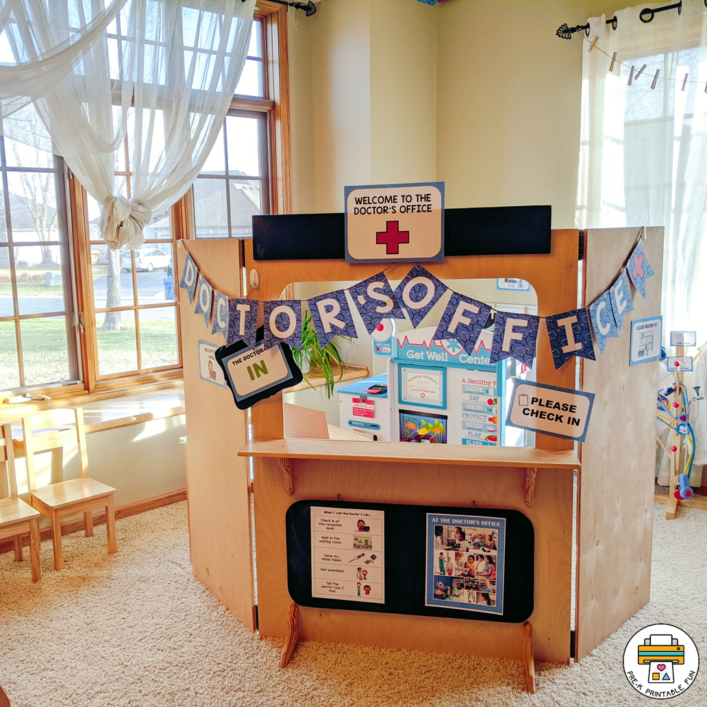 Doctor&amp;#039;S Office Dramatic Play - Pre-K Printable Fun within Doctor&amp;amp;#039;s Office Dramatic Play Free Printables