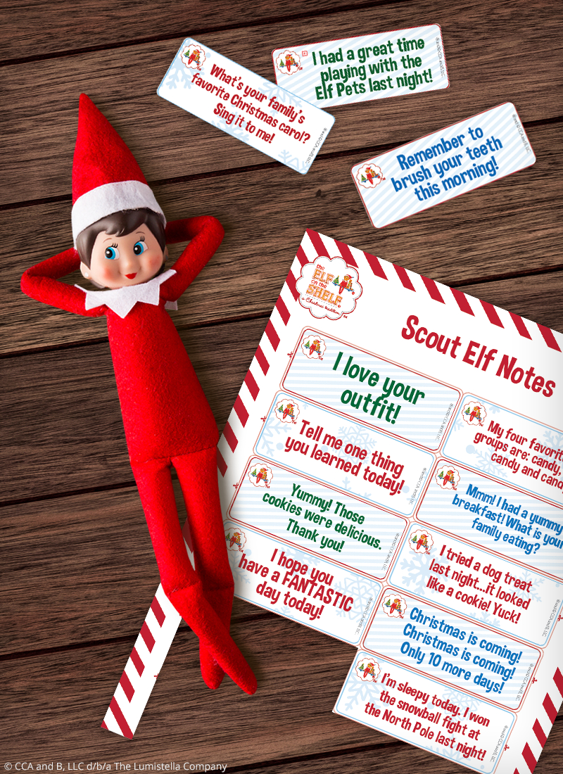 Download Free Printable Elf On The Shelf Notes | The Elf On The Shelf with Free Elf On The Shelf Printable Notes