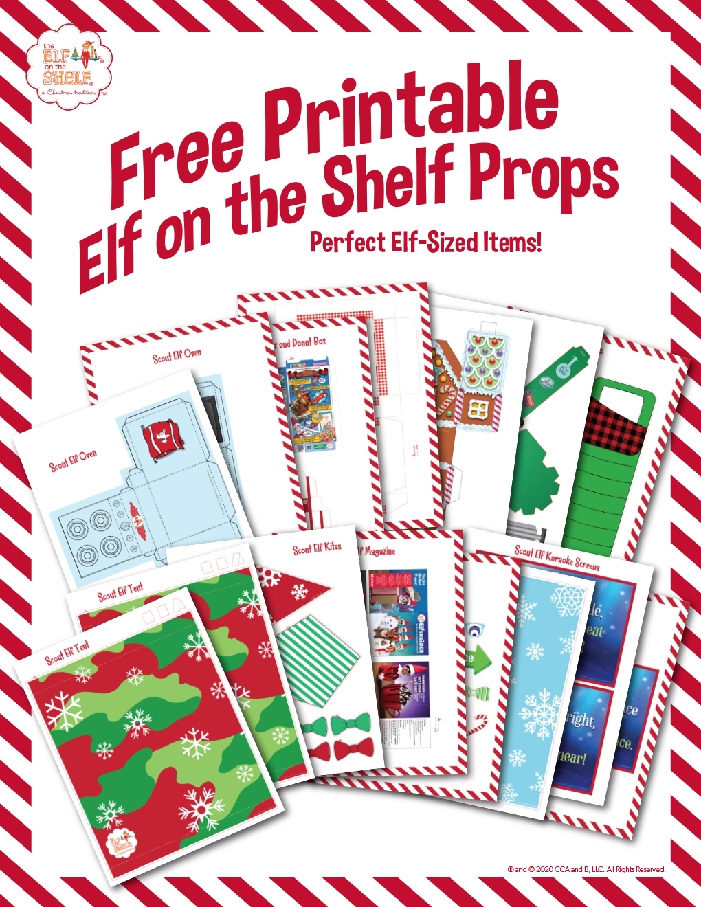 Download Free Printable Elf On The Shelf Props | The Elf On The Shelf intended for Free Printable Elf On The Shelf Props