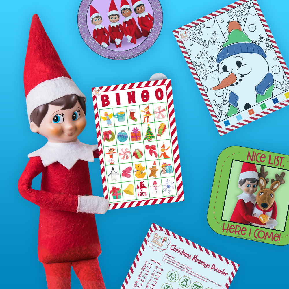 Download Printable Elf On The Shelf Activities | The Elf On The Shelf inside Free Printable Elf on the Shelf Worksheets
