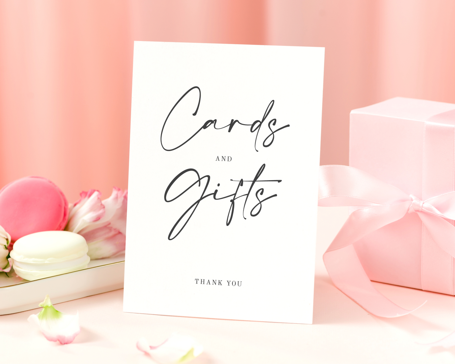 Download Printable Wedding Cards &amp;amp; Gifts Sign Pdf with Free Printable Cards And Gifts Sign