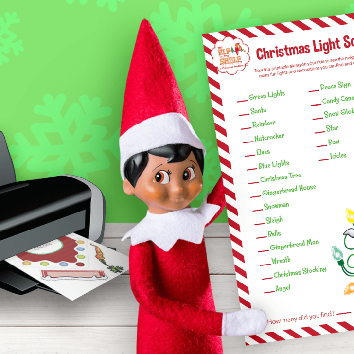 Elf on a Shelf Free Printables