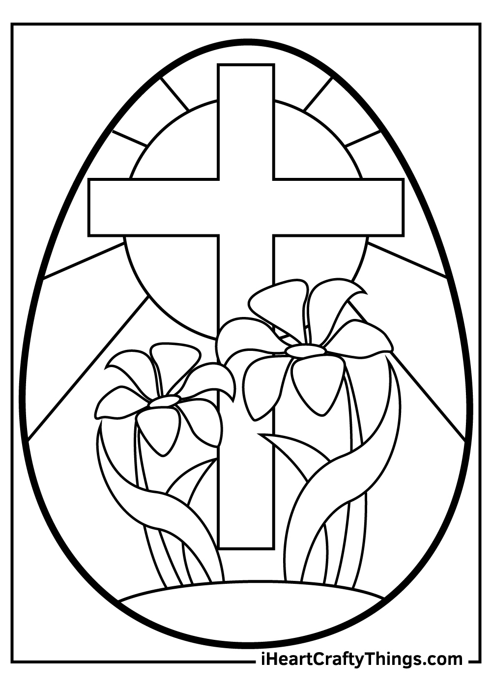 Easter Coloring Pages: 36 Free Printable Pdf Sheets For Kids with regard to Free Christian Easter Printables