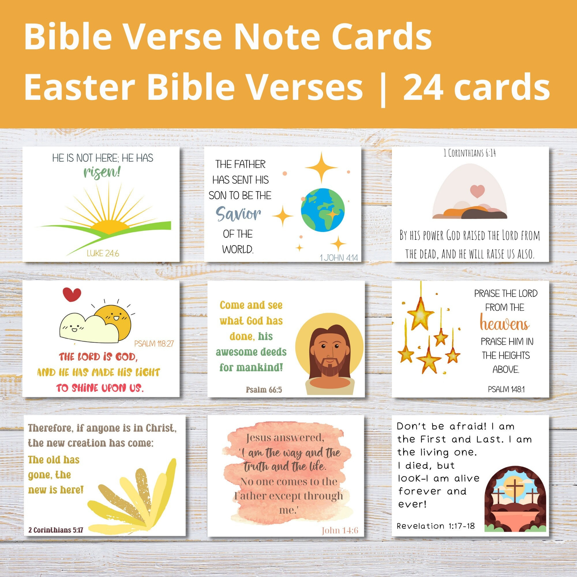 Easter Scripture Cards | Printable Bible Verse Cards For Kids intended for Printable Easter Verses For Cards
