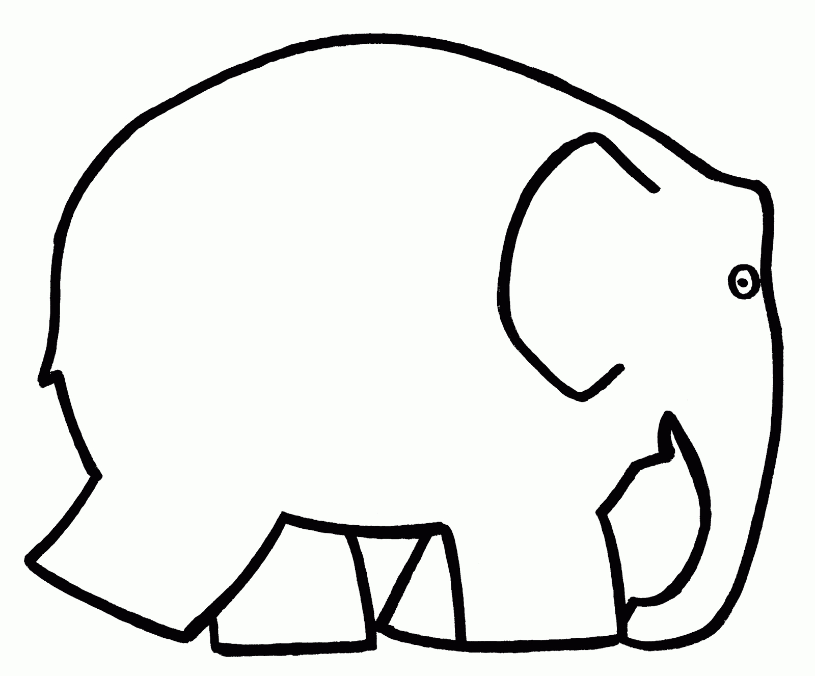 Elmer Template Free Printable for Free Printable Elmer The Elephant Template
