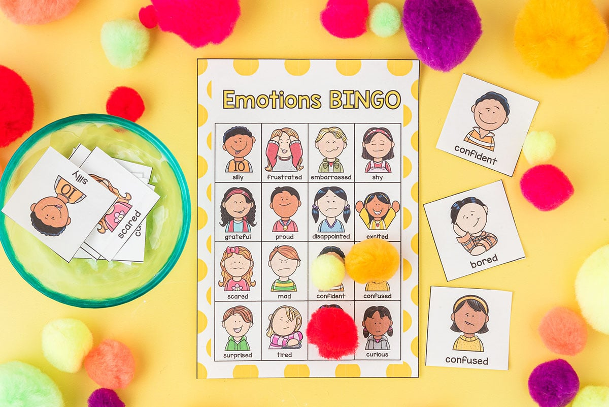 Emotions Bingo (Free Printables) - The Best Ideas For Kids regarding Emotions Bingo Free Printable