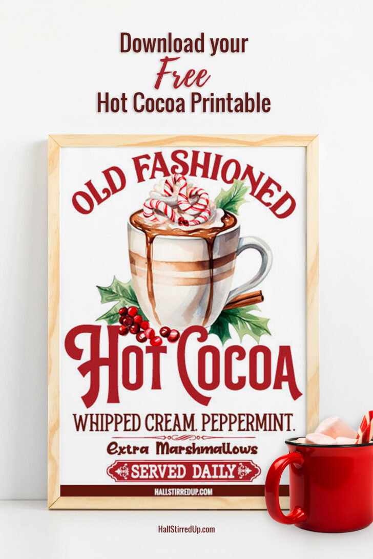 Free Hot Cocoa Printable