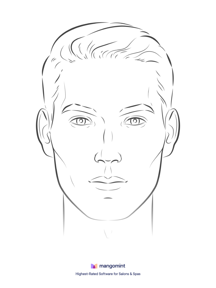 Free Printable Botox Face Chart