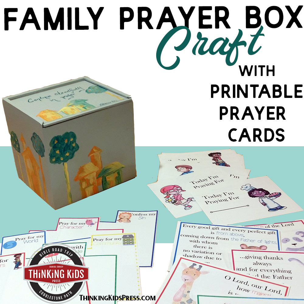 Family Prayer Box Craft With Printable Prayer Cards - Thinking Kids pertaining to Printable Prayer Craft Activities