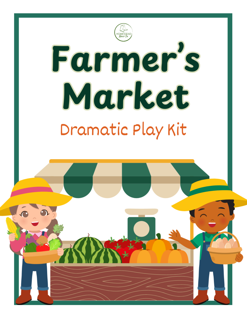 Farmer&amp;#039;S Market Dramatic Play Kit (Free Printable) within Farmers Market Dramatic Play Free Printables