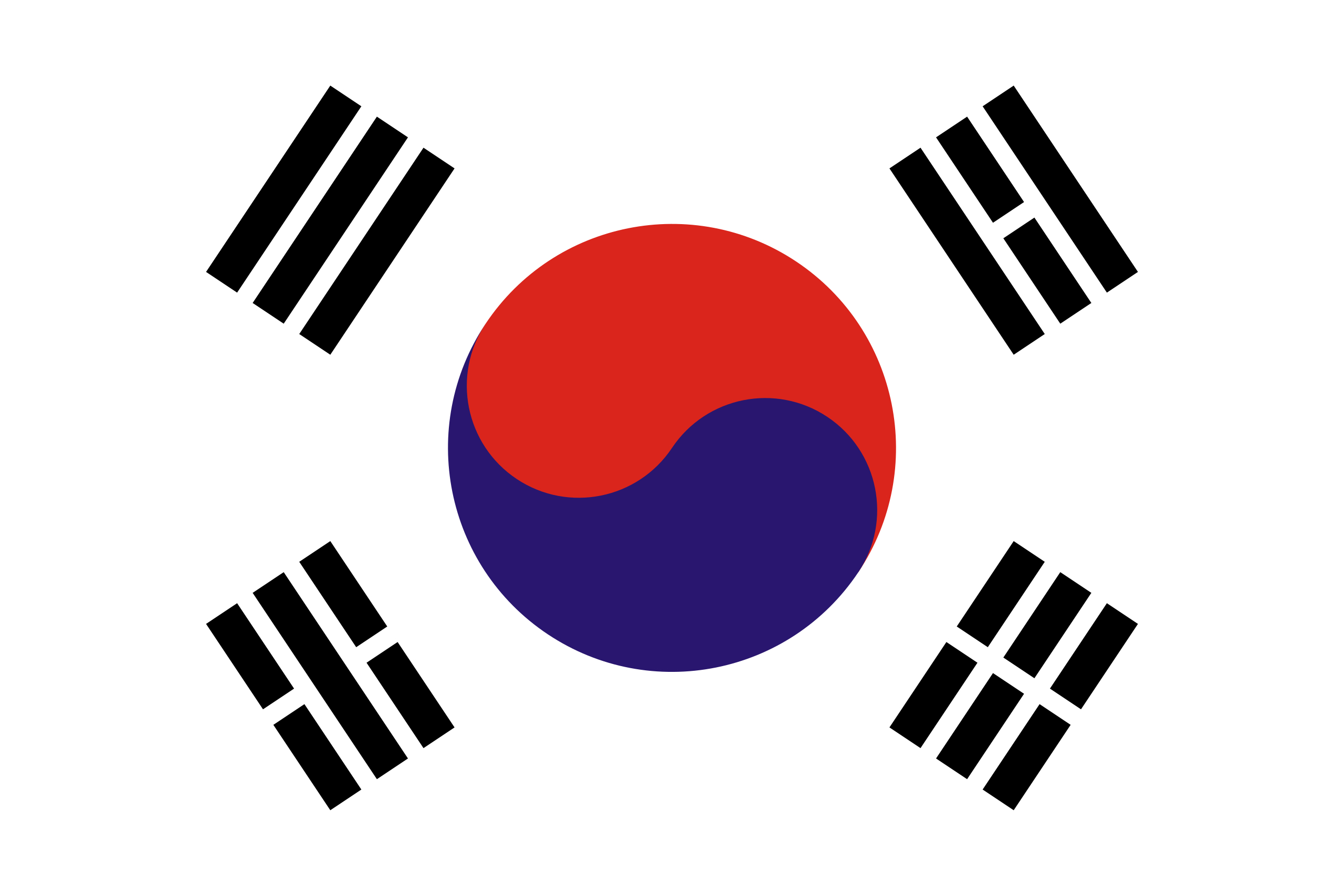 File:flag Of South Korea (1948–1949).Svg - Wikipedia inside Printable South Korea Flag