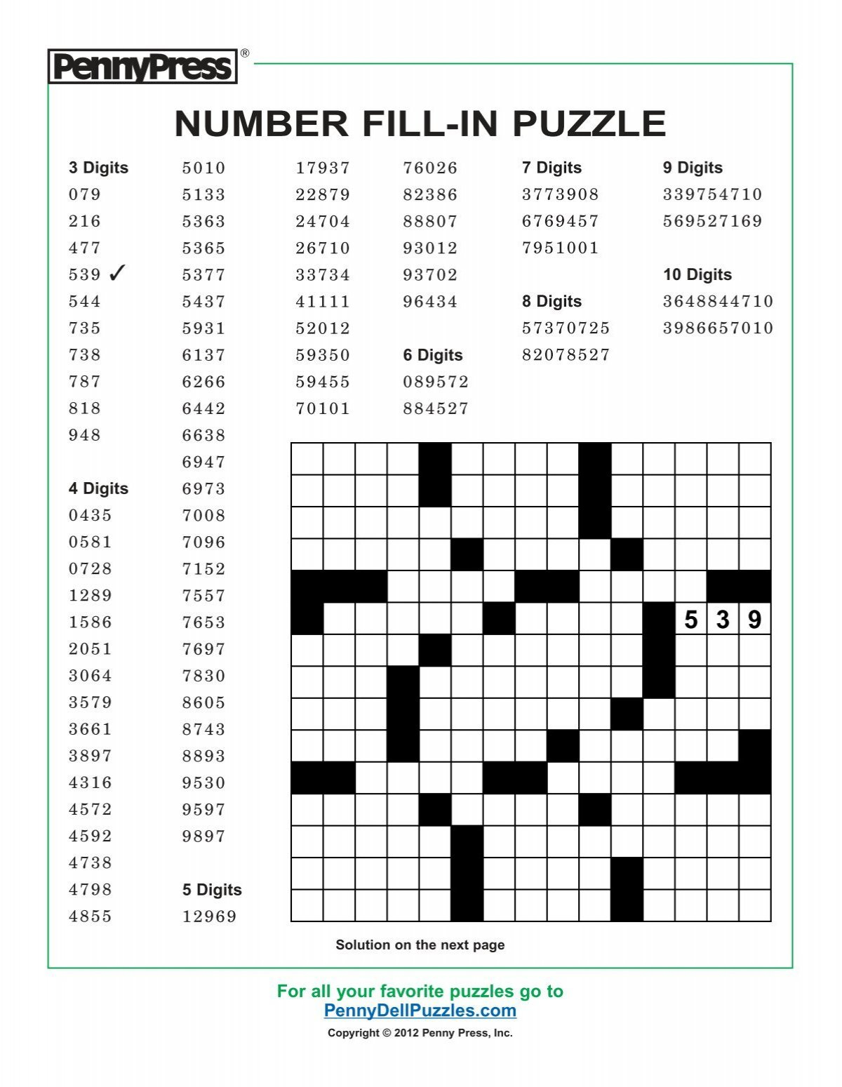 Fill In Puzzles Free Printable - Printable Party Favors with Free Printable Fill In Word Puzzles